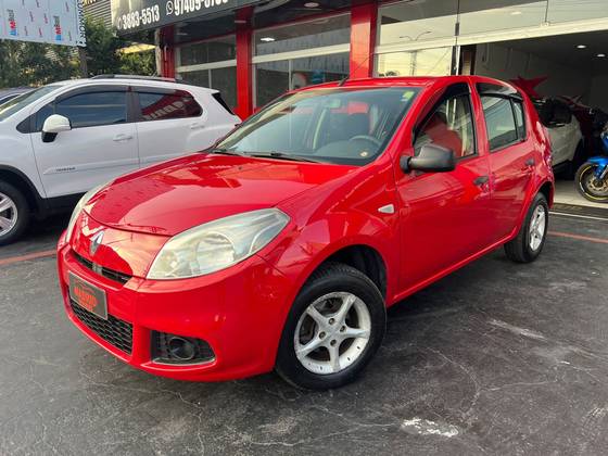 RENAULT SANDERO 1.0 AUTHENTIQUE 16V FLEX 4P MANUAL RENAULT SANDERO 1.0 AUTHENTIQUE 16V FLEX 4P MANUAL
